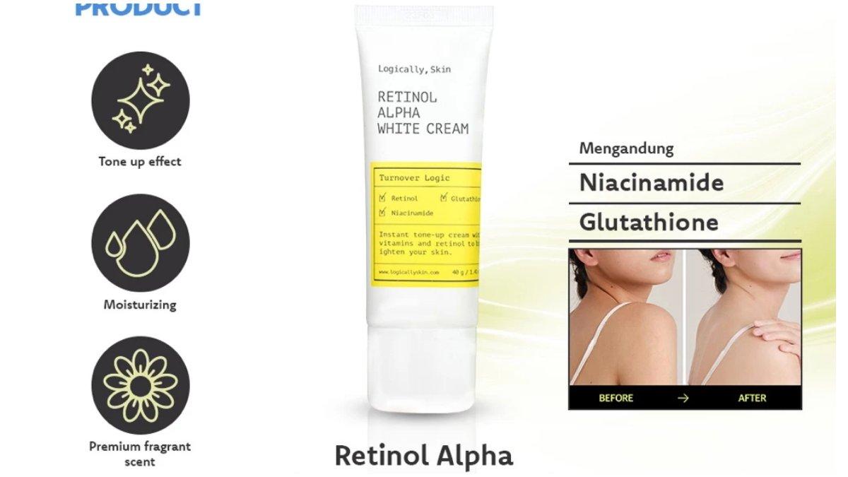 Logically Skin Retinol Alpha White Cream