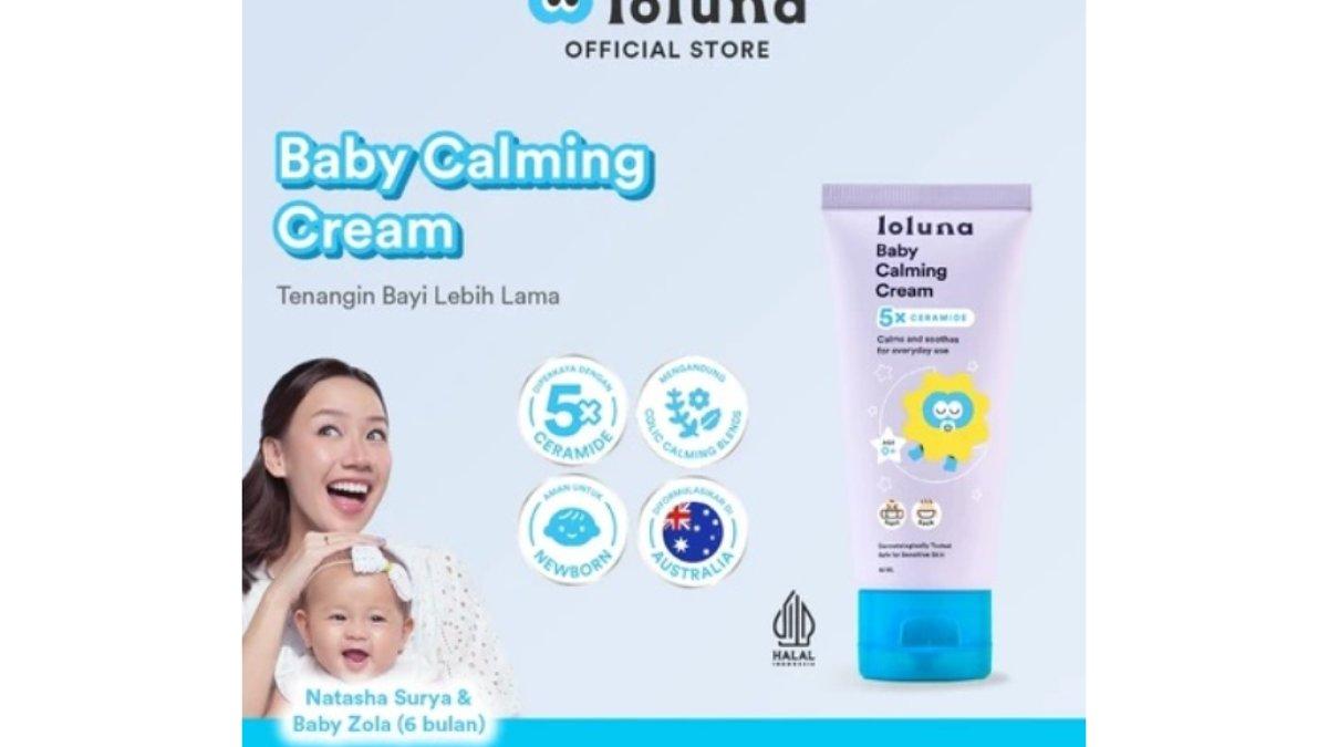 Loluna Baby Calming Cream - Krim Wangi Menenangkan untuk Bayi dan Anak