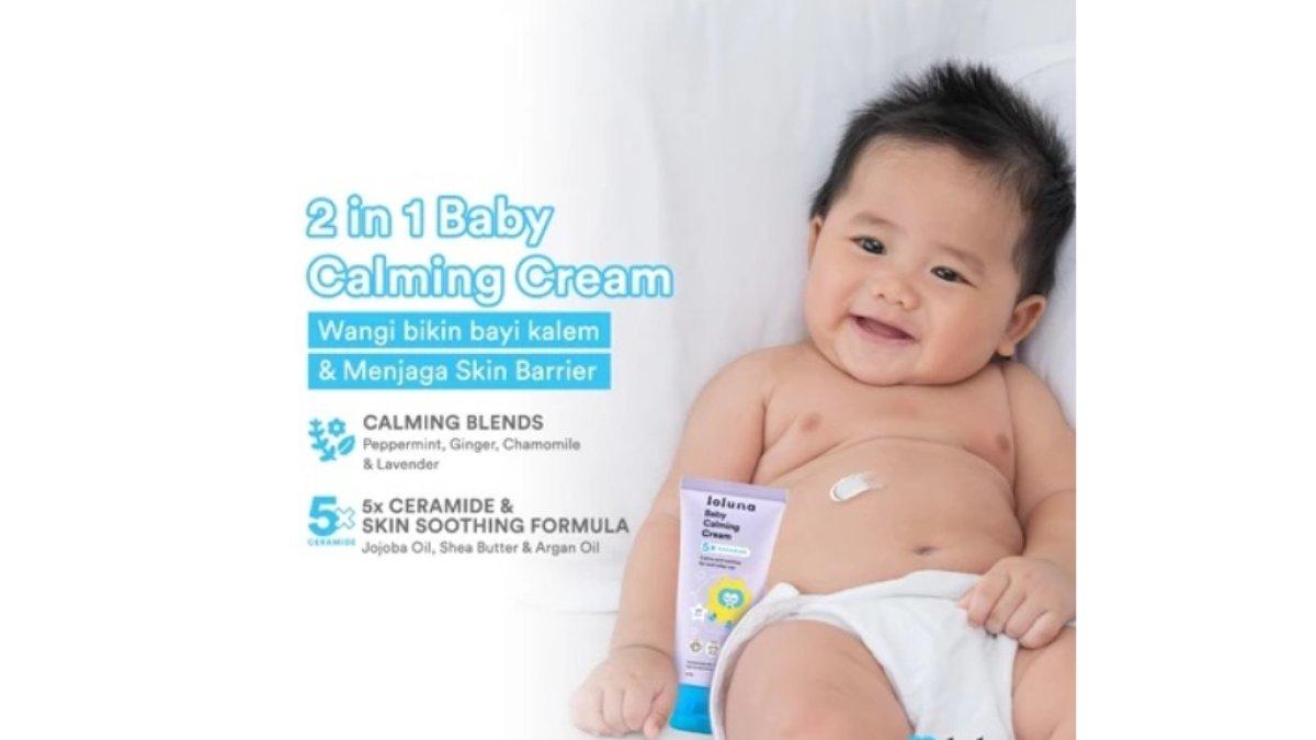 Loluna Baby Calming Cream - Krim Wangi Menenangkan untuk Bayi dan Anak