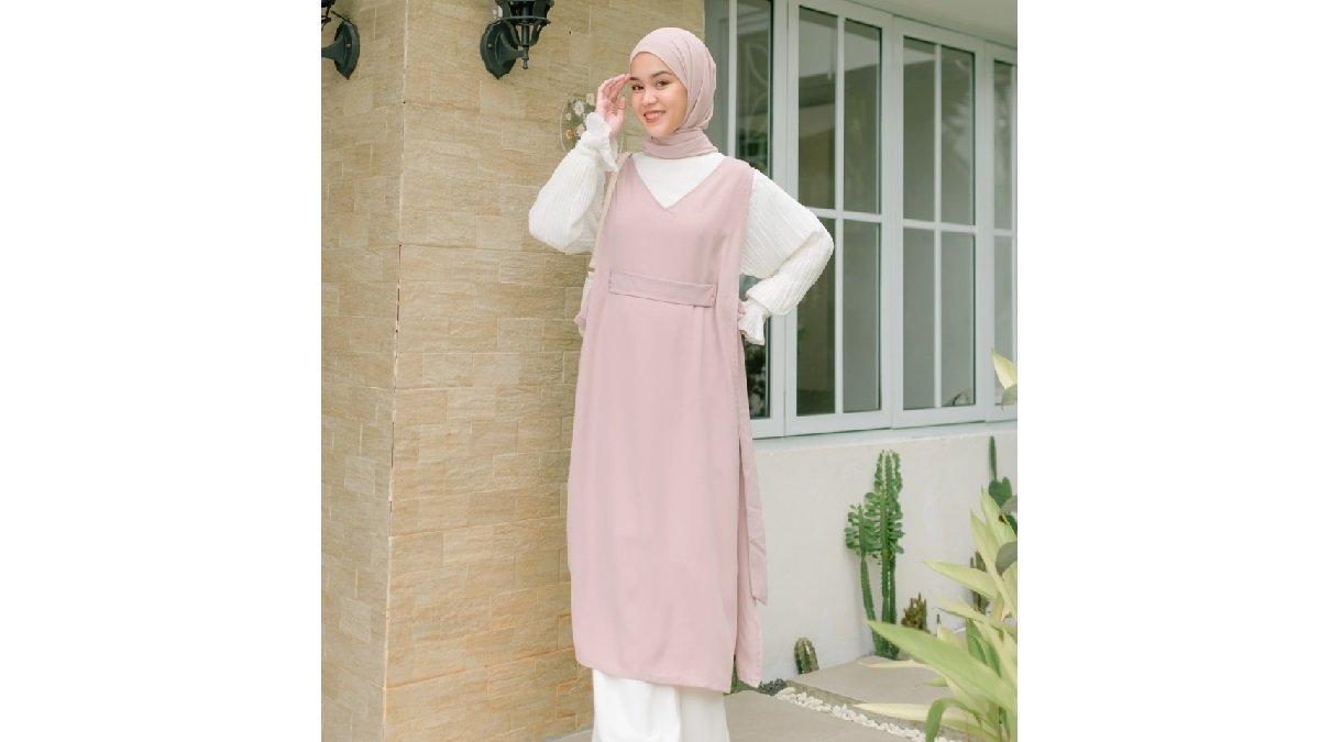 Lozy Hijab Miree Outer Dress Overall Wanita