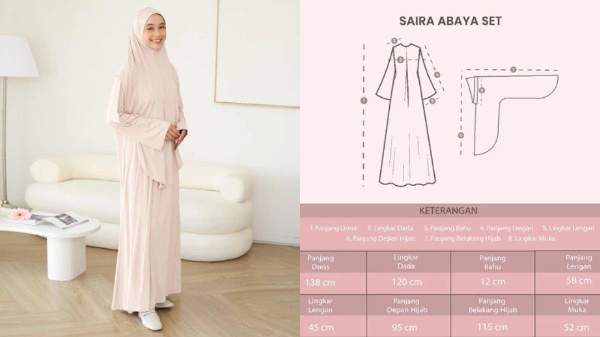 Lozy Hijab - Saira Abaya Set