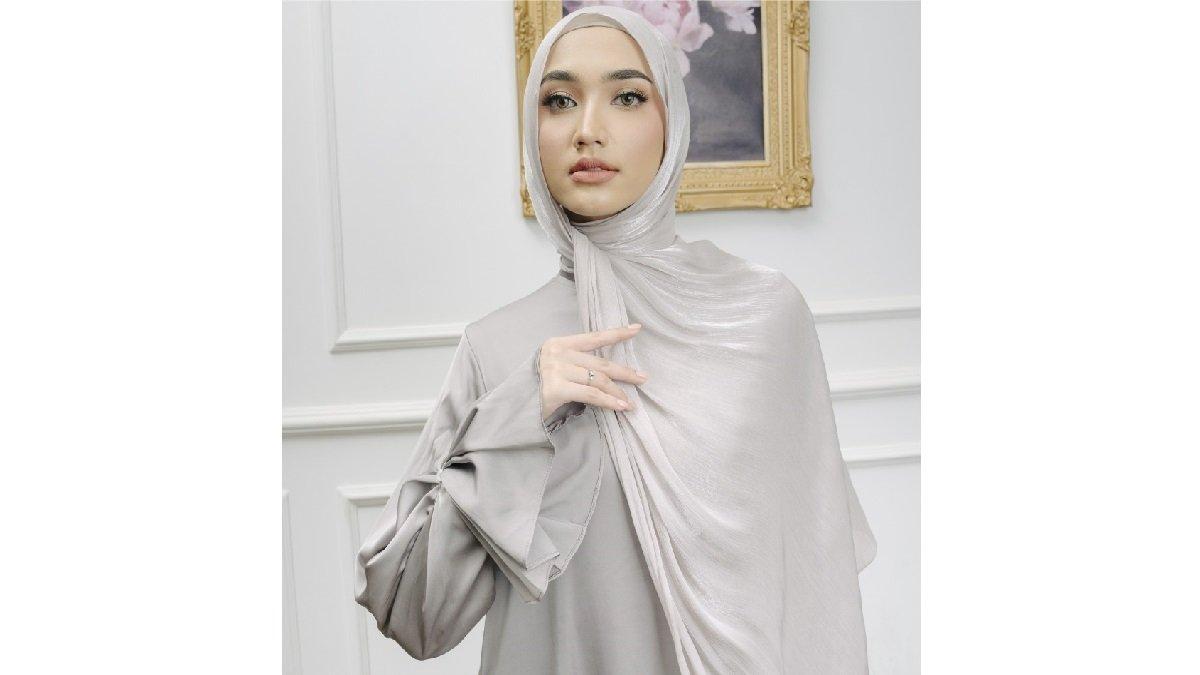 Lozy Hijab - Yora Silk Shawl Pashmina Shimer