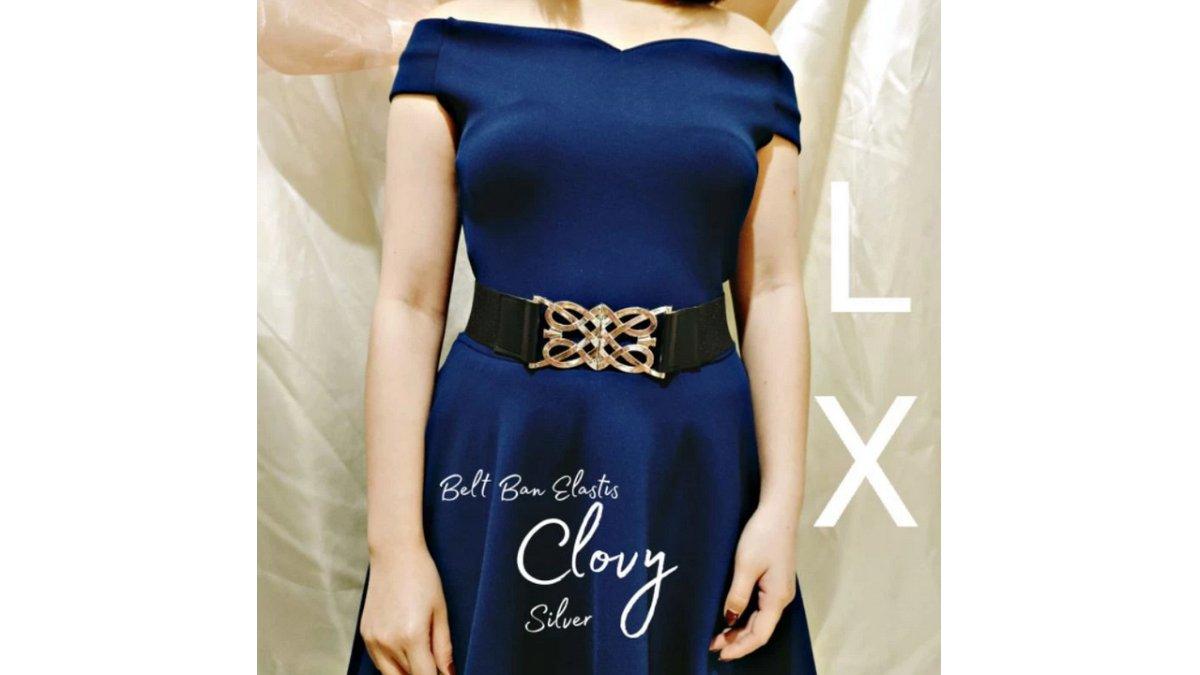 Lx Ban Karet Clovy wanita ikat pinggang wanita