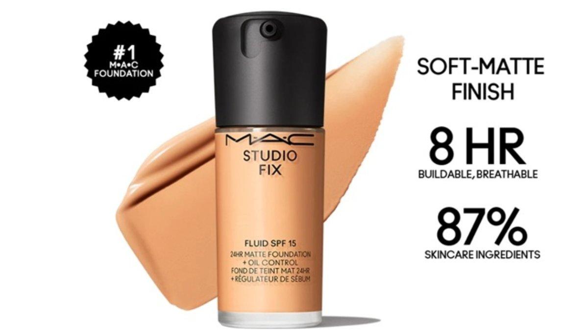 MAC Studio Fix Fluid SPF 15 24 Hour Matte Foundation + Oil Control