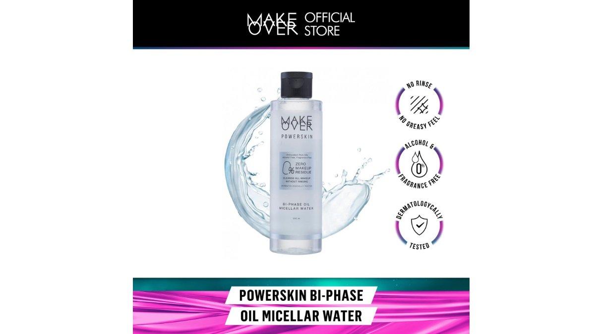 MAKE OVER Powerskin Bi Phase Oil Micellar Water
