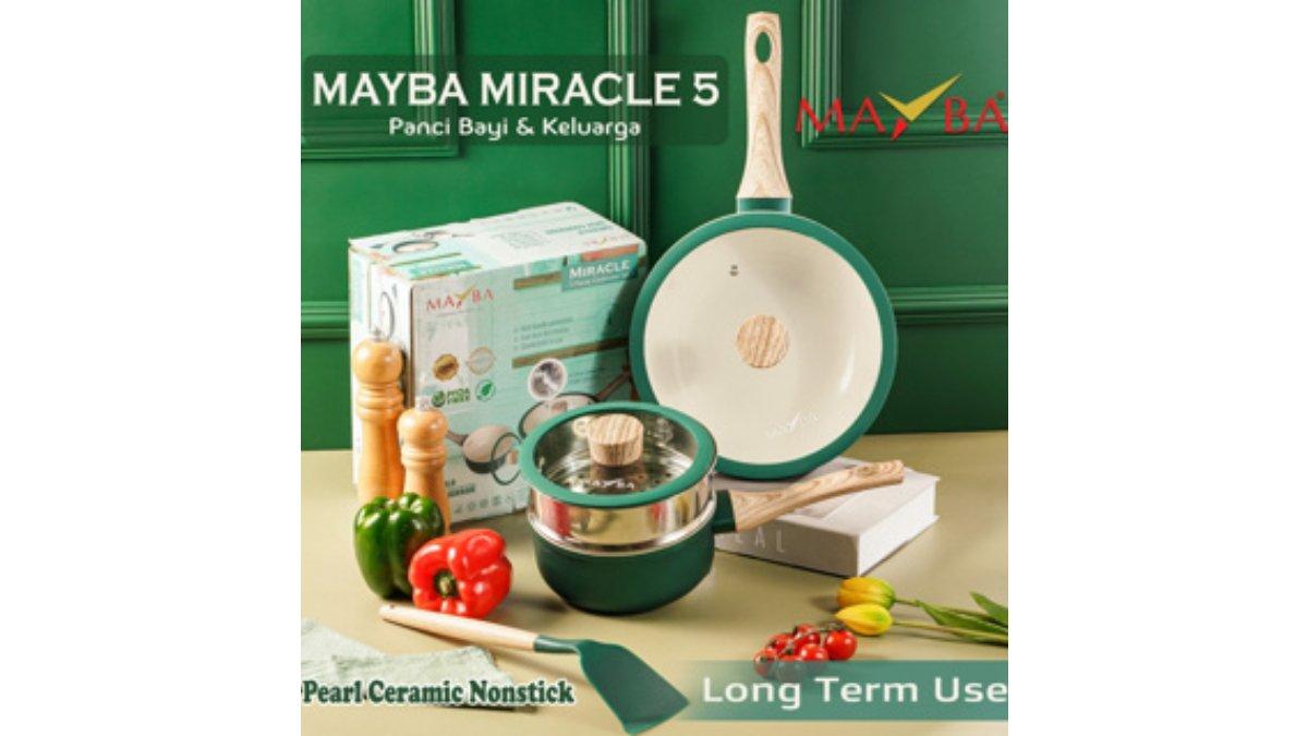 MAYBA Miracle Panci Set Bayi berbagai seri dan warna.