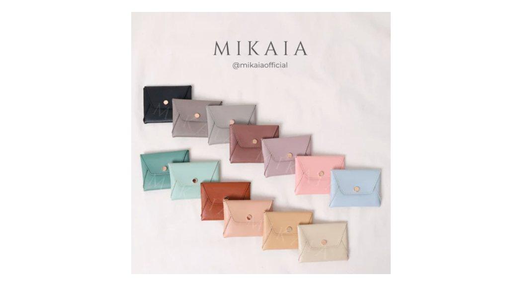 MIKAIA - KYN Leather Cardholder Card Wallet - Dompet Kartu Koin Kulit Wanita