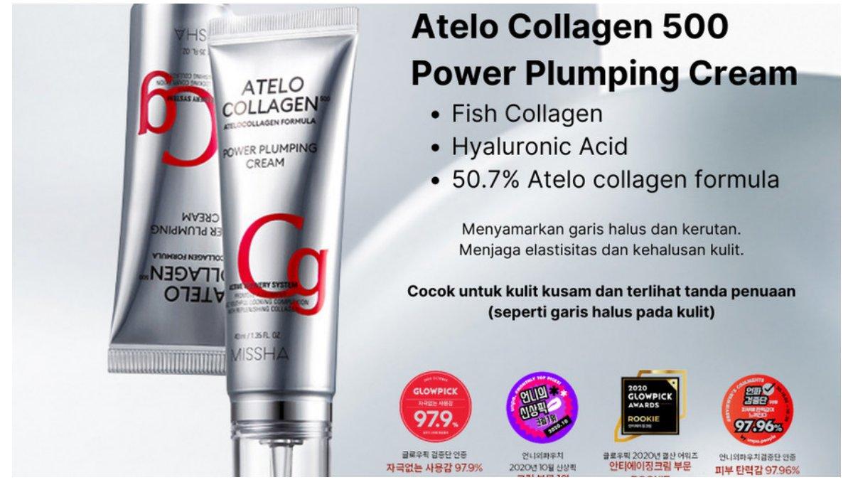 MISSHA ATELO COLLAGEN 500 POWER PLUMPING CREAM