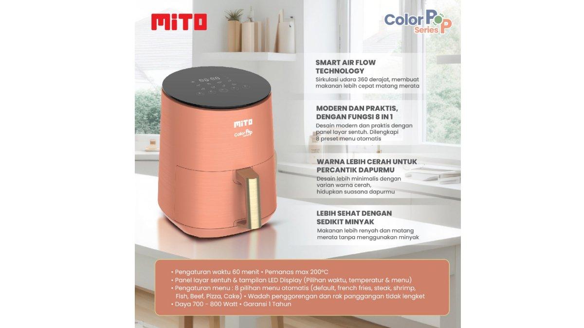 MITO Air Fryer Digifry COLOR POP AF7 Digital