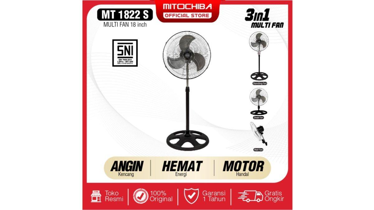 MITOCHIBA Kipas Angin Industrial 3 in 1 MT 1822S