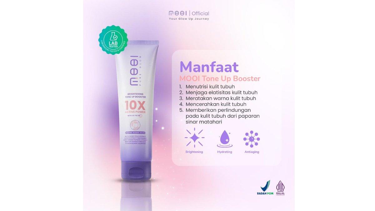 MOOI Brightening Tone Up Booster Body Lotion