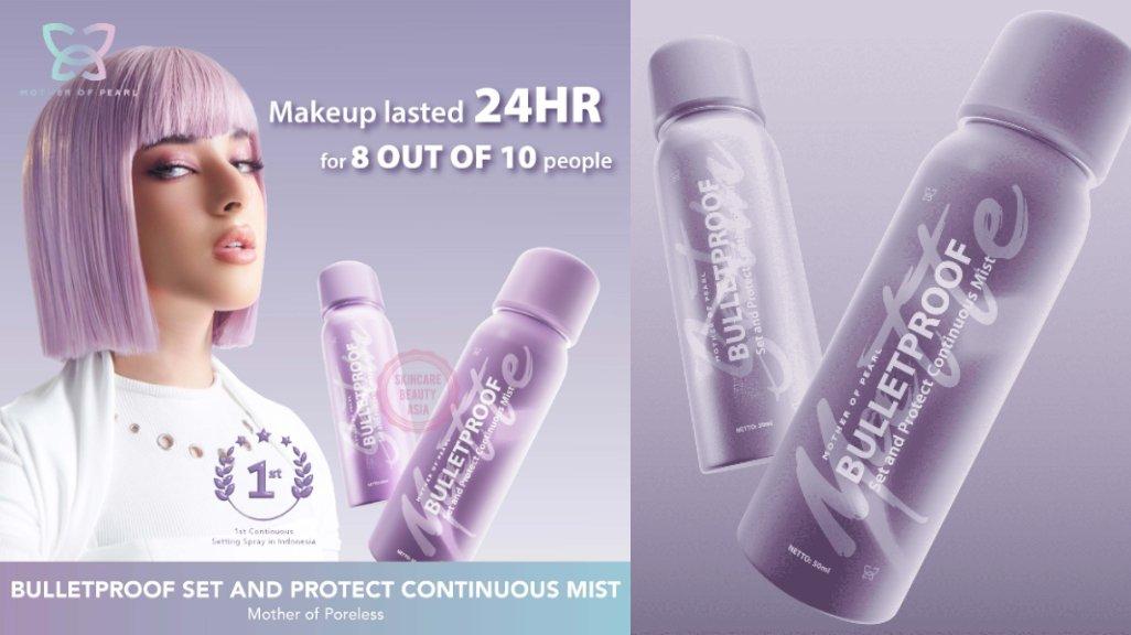 MOP Mother of Pearl Bulletproof Set and Protect Continuous Mist