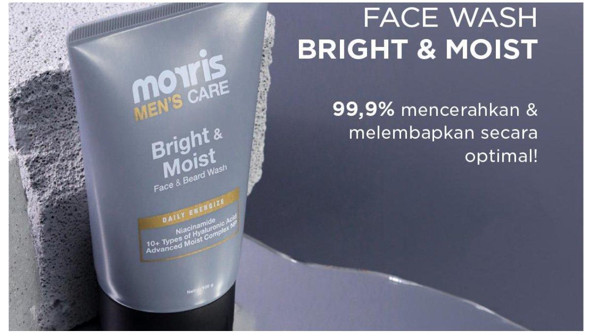 MORRIS MEN Bright and Moist Face and Beard Wash