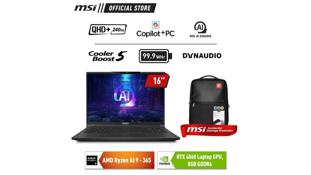MSI Stealth A16 AI Plus