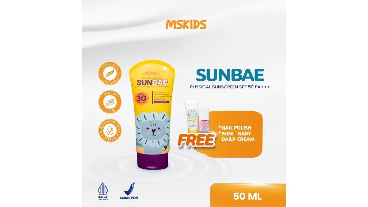 MSKIDS Sunbae Physical Sunscreen SPF30 PA+++ 50 ml