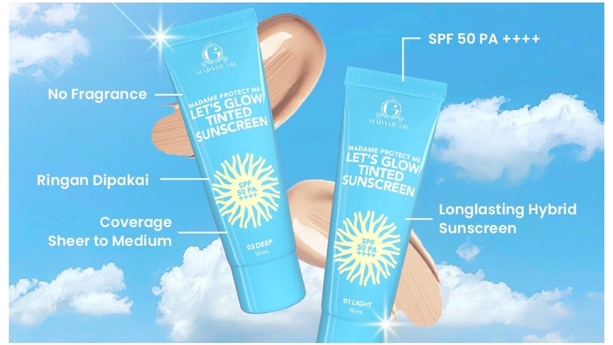 Madame Gie Madame Protect Me Let's Glow Tinted Sunscreen SPF 50 PA ++++