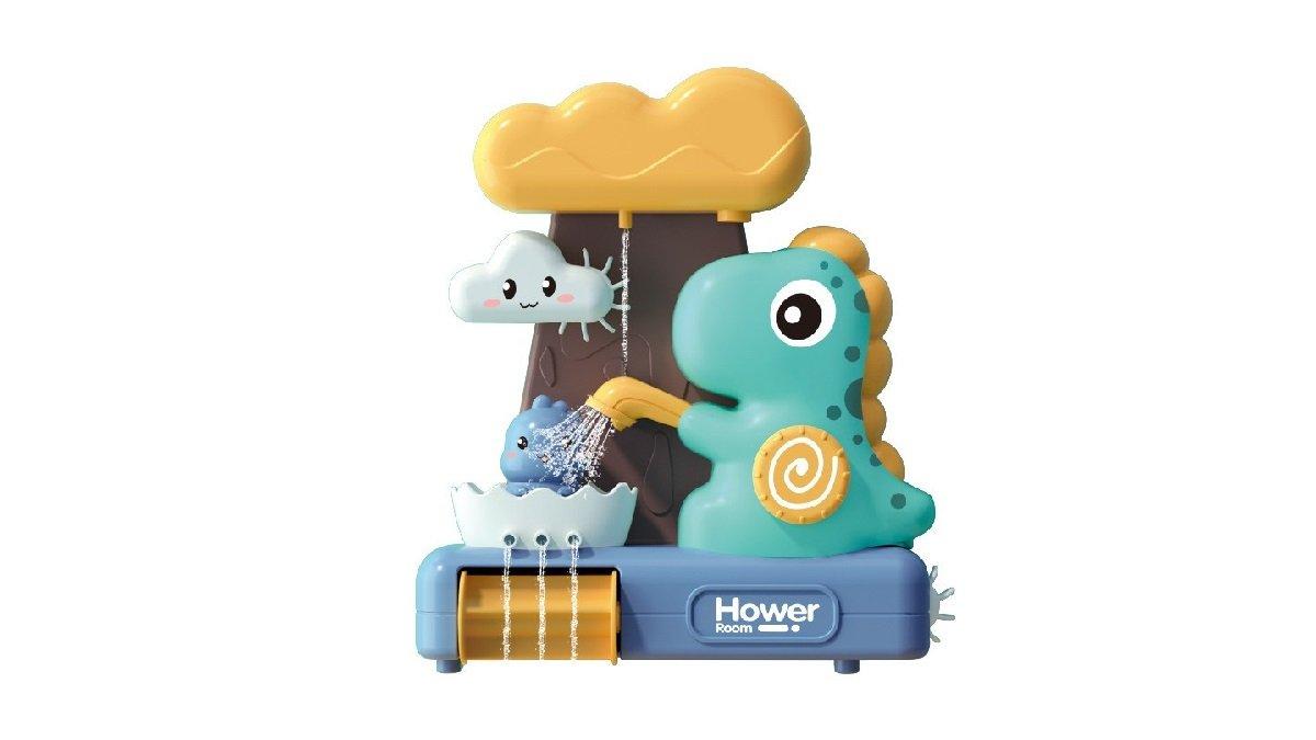 Mainan Mandi Air Bayi Putar Dinosaurus.