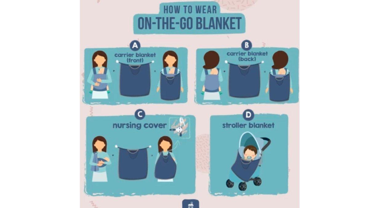 Maison Elmesa On The Go Blanket