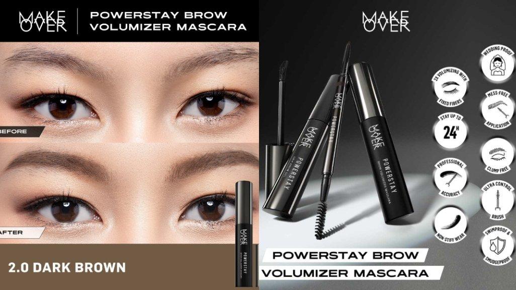 Make Over Powerstay Brow Volumizer Mascara
