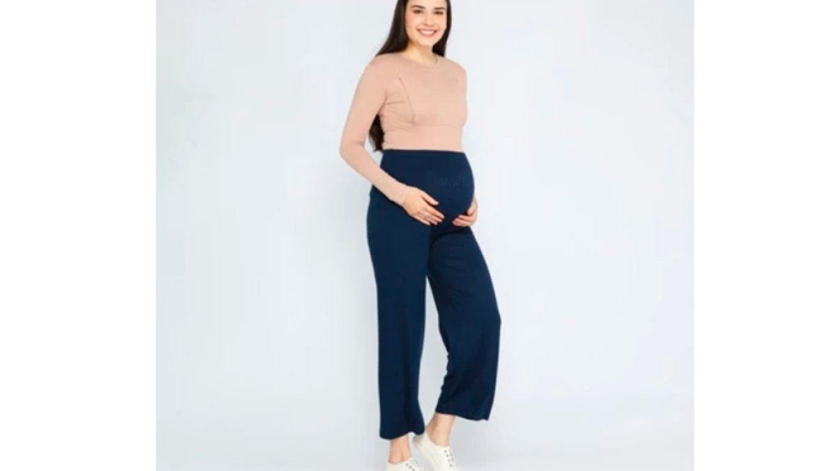 Mamibelle Kumala Celana Kulot Ibu Hamil Spandex Rayon Premium