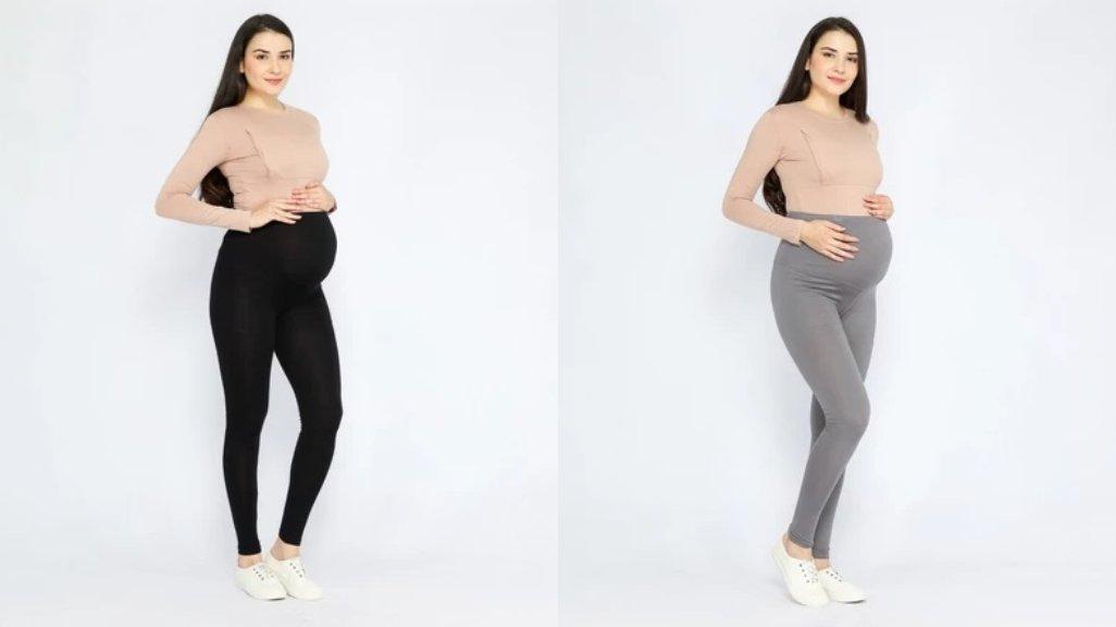 Mamibelle Lexa Celana Legging Ibu Hamil Spandex Rayon Premium