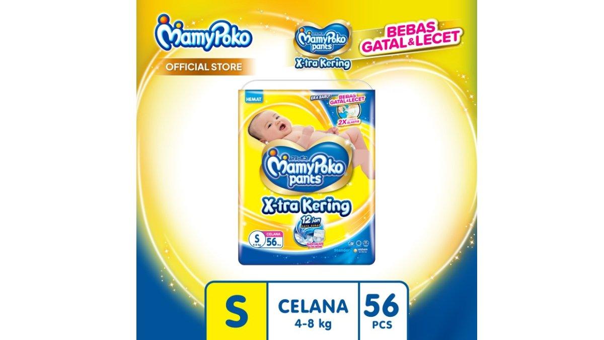 MamyPoko Pants X-tra Kering - Popok Celana All Size (S-XXL) 1 Pack - Super Jumbo