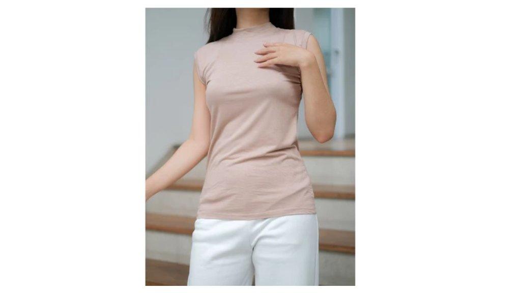 Manset inner tanpa lengan rayon premium