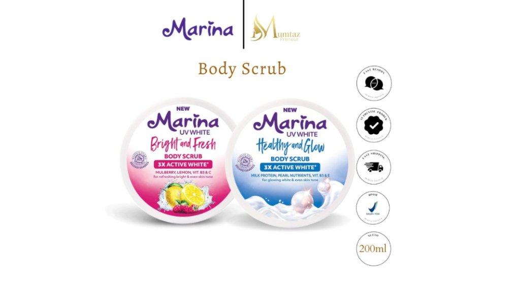 MARINA UV White Body Scrub