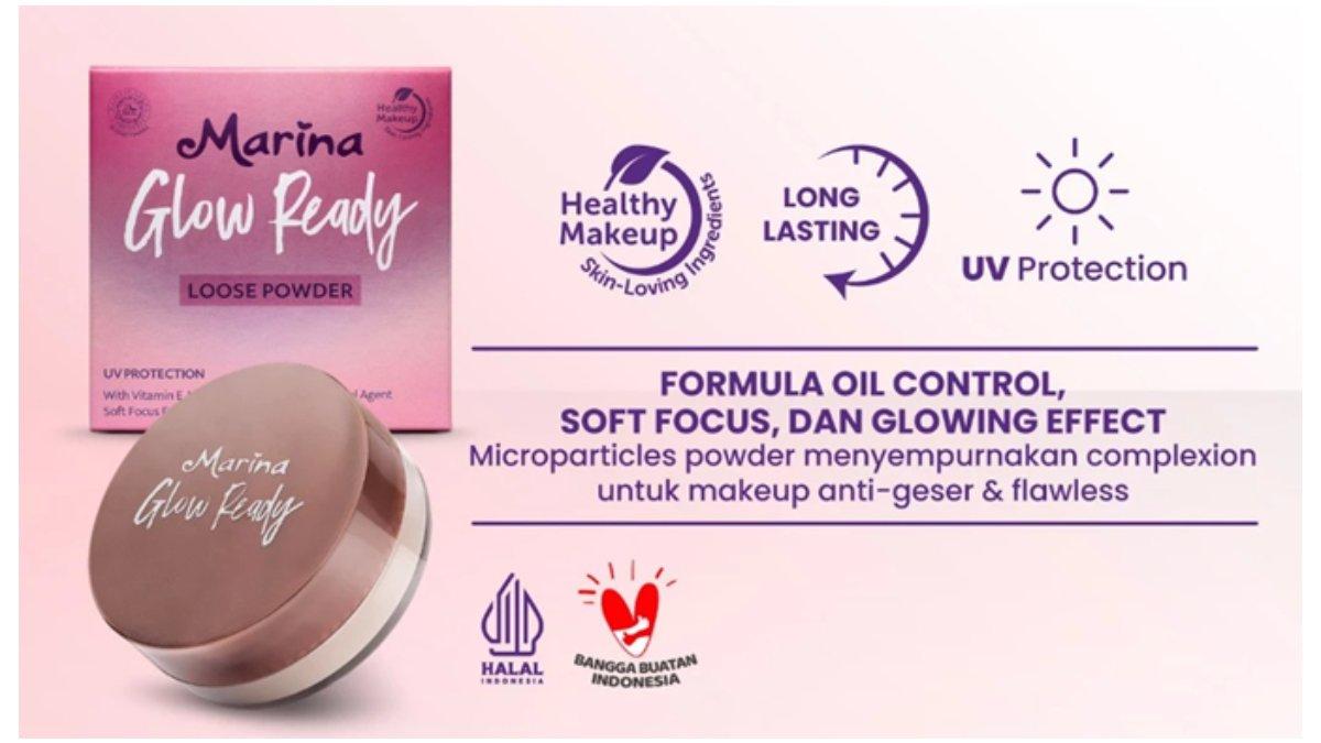 Marina Glow Ready Loose Powder UV Protection