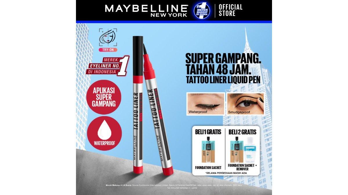 Maybelline Tattoo Liner 48H Liquid Pen Eyeliner