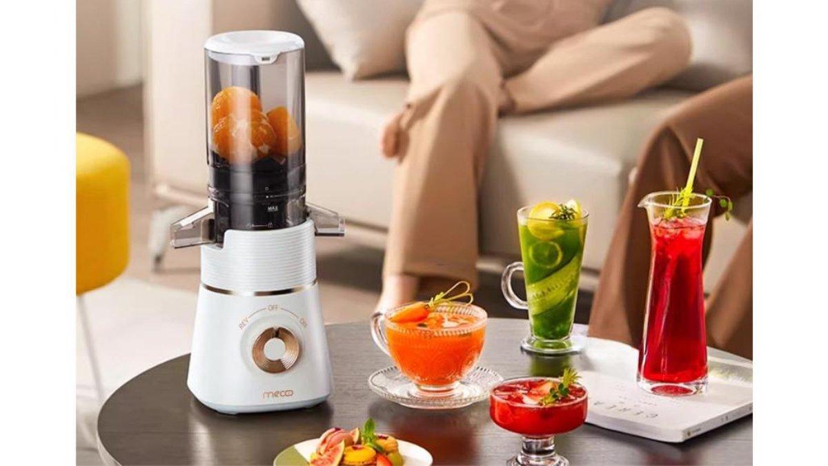 Mecoo Aesthetic Slow Juicers solusi praktis bikin jus yang lebih murni.
