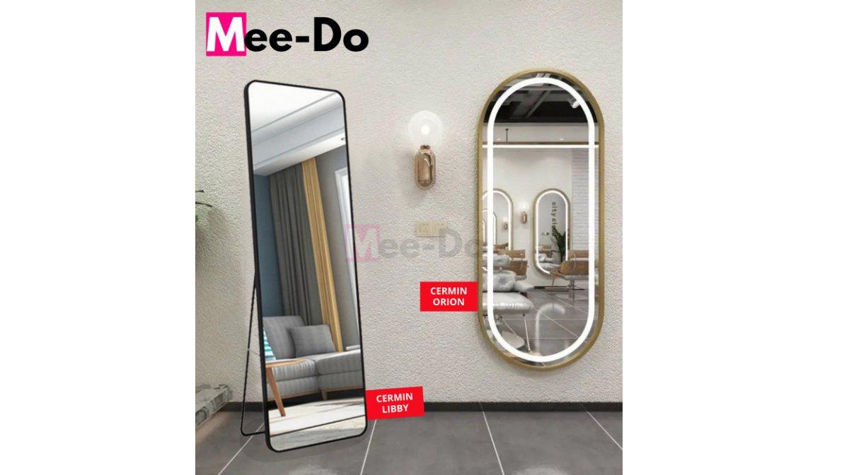 Mee-Do Standing Mirror Aesthetic Kaca Cermin Full Body