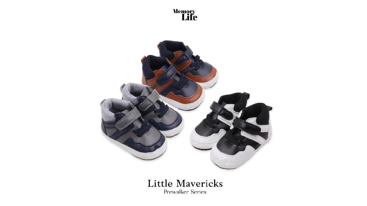 MemoryLife Prewalker Little Mavericks Premium Bayi Laki-Laki Umur 0 Bulan - 18 Bulan