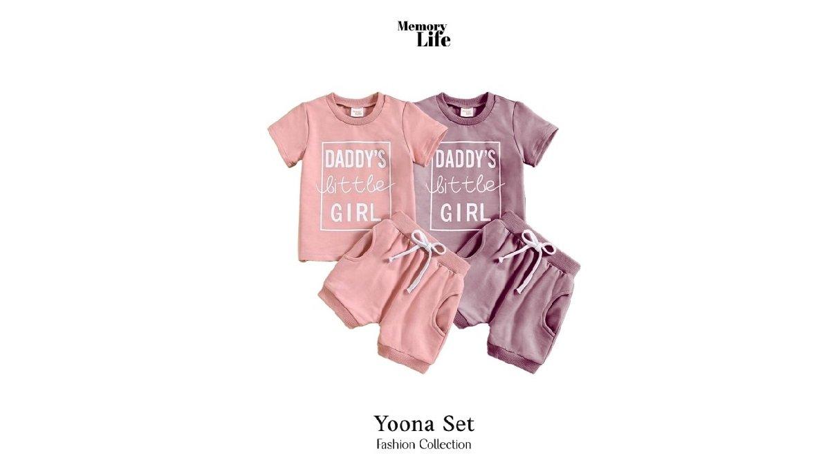 MemoryLife Yoona Setelan Anak Premium Umur 0 Bulan - 3 Tahun