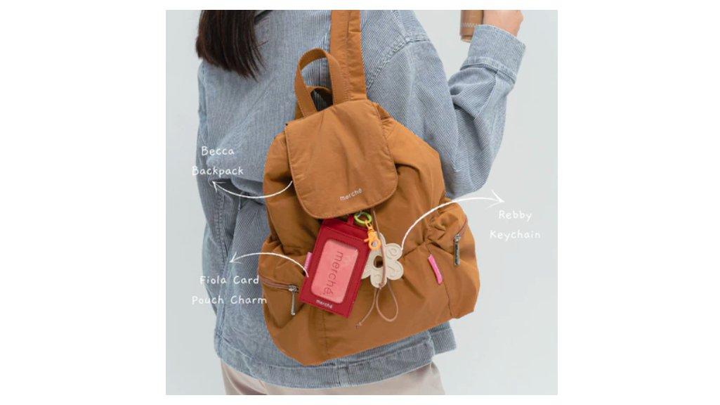 Merche Tas Wanita Backpack Becca