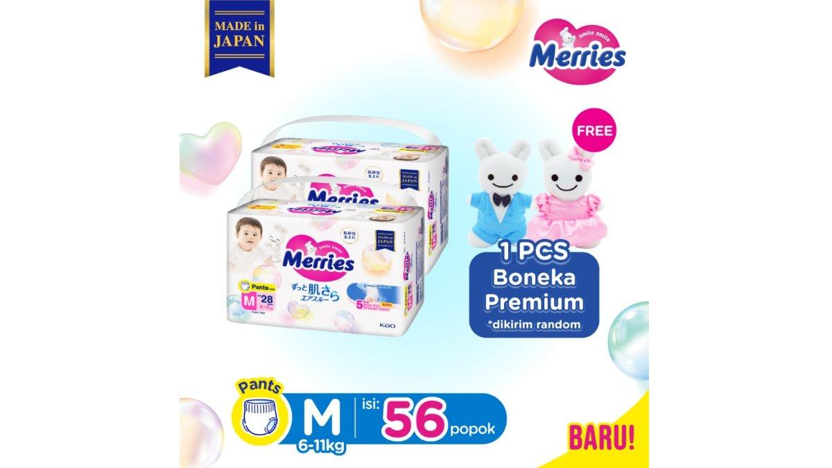 Merries Premium Popok Bayi Celana L 22 x2