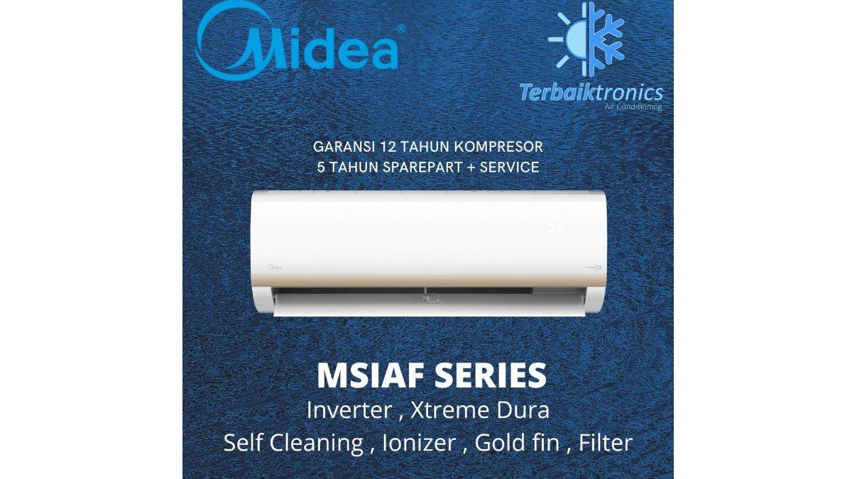 Midea AC Inverter 1/2 PK MSIAF-05CRDN2X (Unit Indoor & Outdoor) - XtremeSave