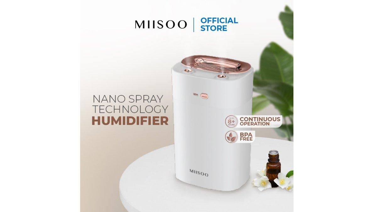 Miisoo Humidifier Udara Nano Spray Technology Diffuser 1,3 Liter