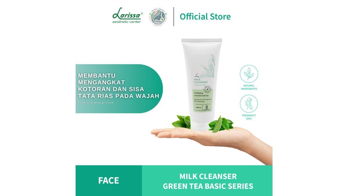 Milk Cleanser Green Tea Basic Larissa