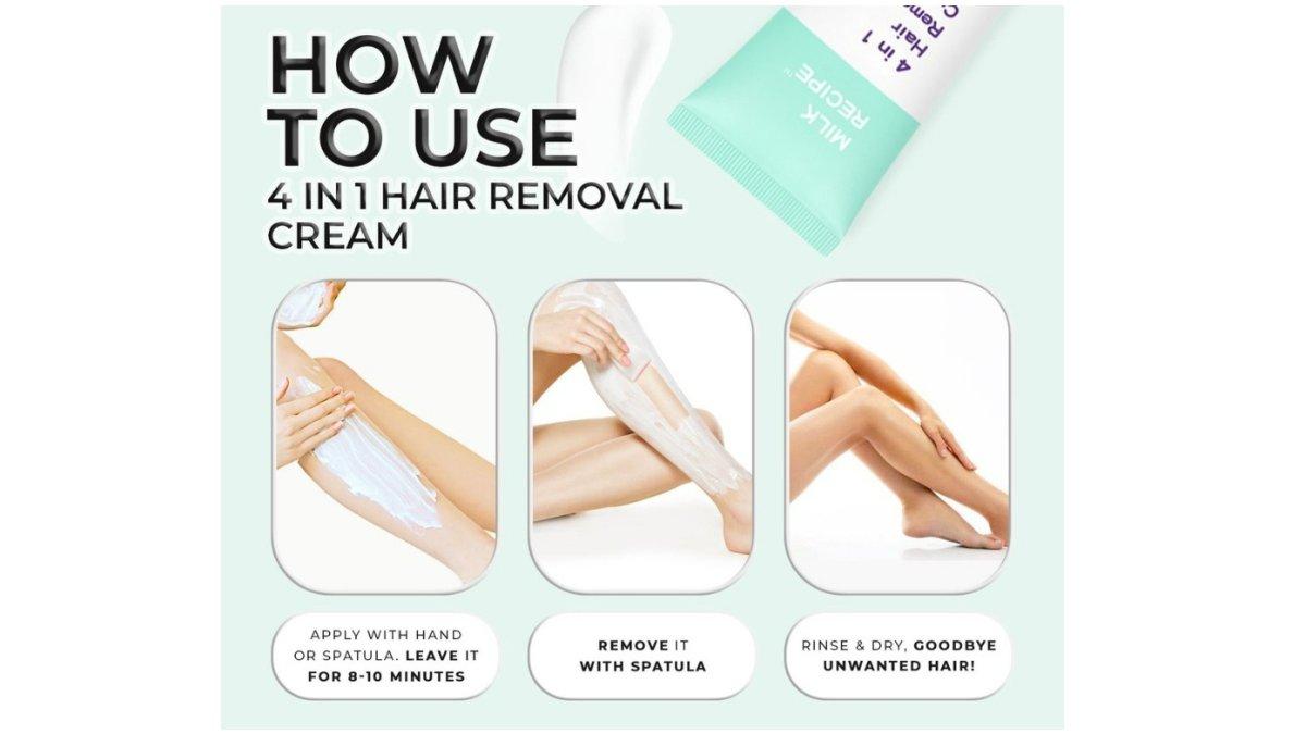 Milk Recipe 4in1 Hair Removal Cream