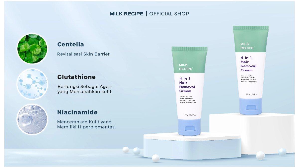 Milk Recipe 4in1 Hair Removal Cream