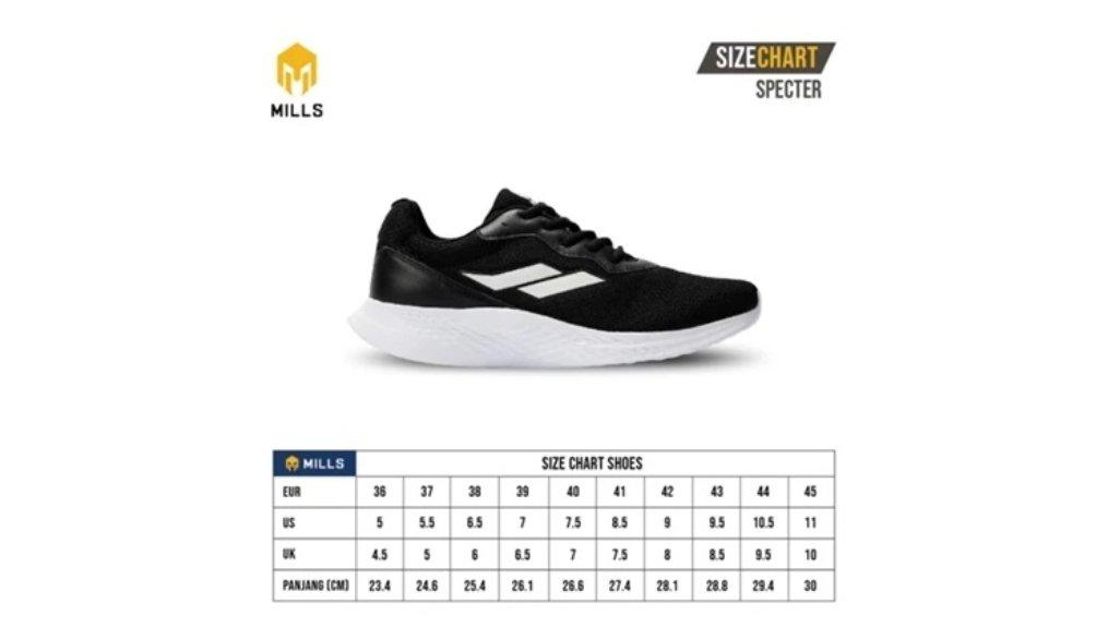 Mills Sepatu Lari Running Shoes Specter