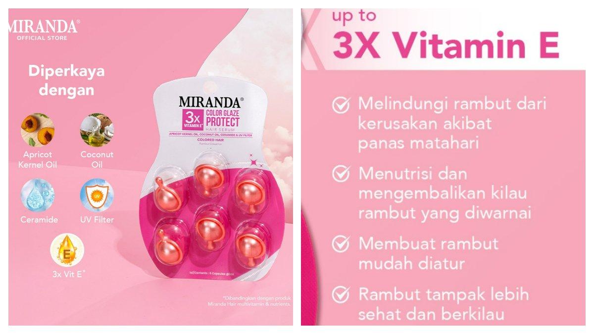 Miranda Hair Serum Color Glaze Protect