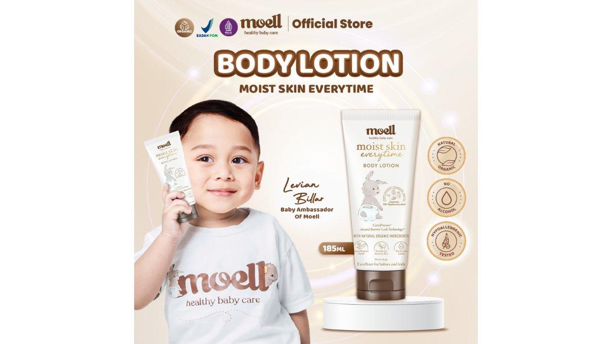 Moell Body Lotion Bayi - Beragam Produk Moell Glowing Set.
