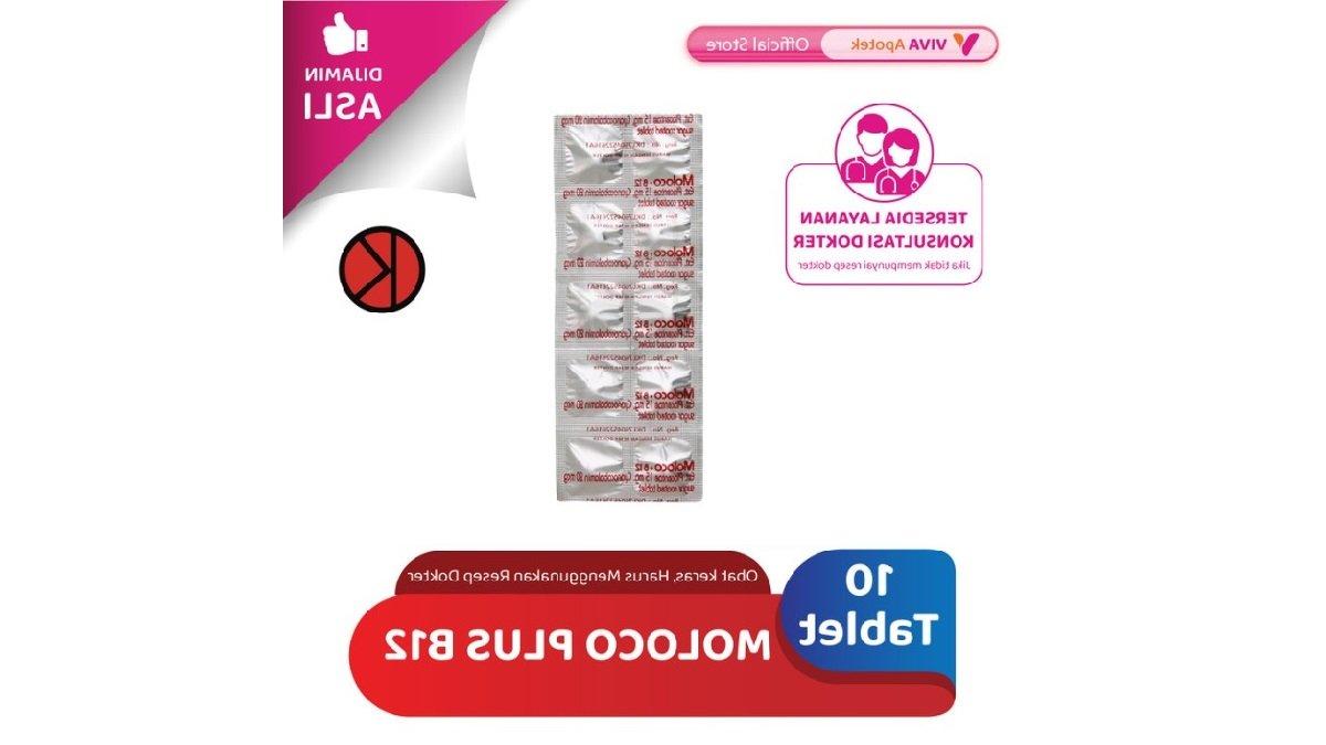 Moloco Plus B12 10 Tablet