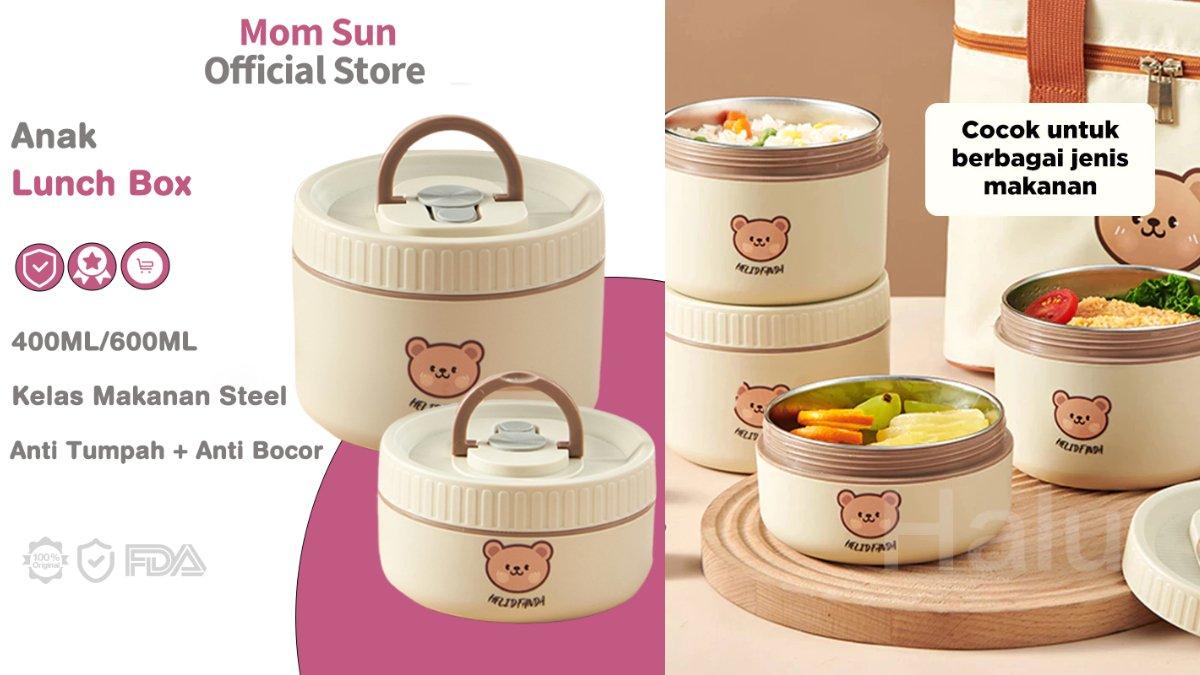 Mom Sun Lunch Box Anak 400ML/600ML BB02