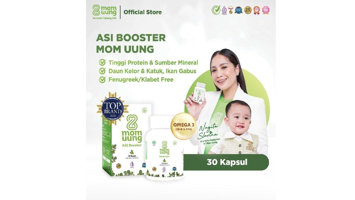 Mom Uung ASI Booster Isi 60 Kapsul