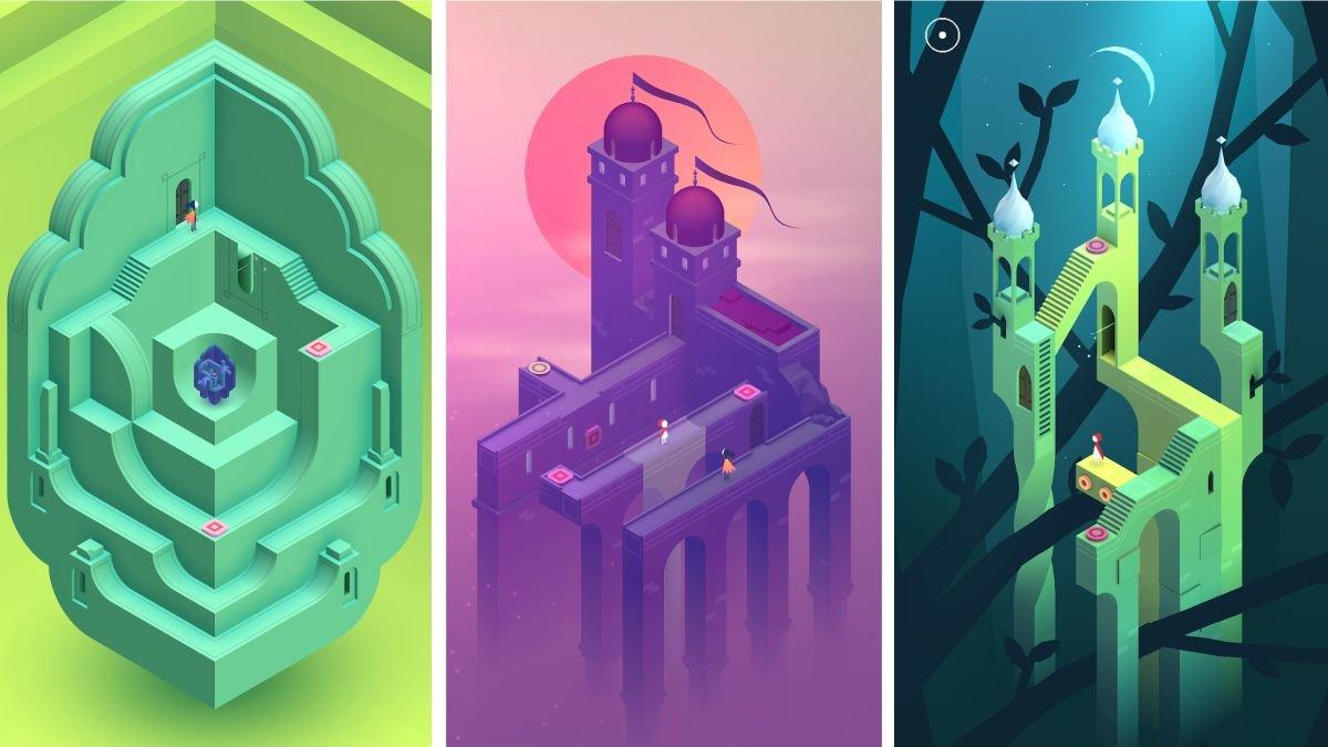 Ilustrasi game Monument Valley