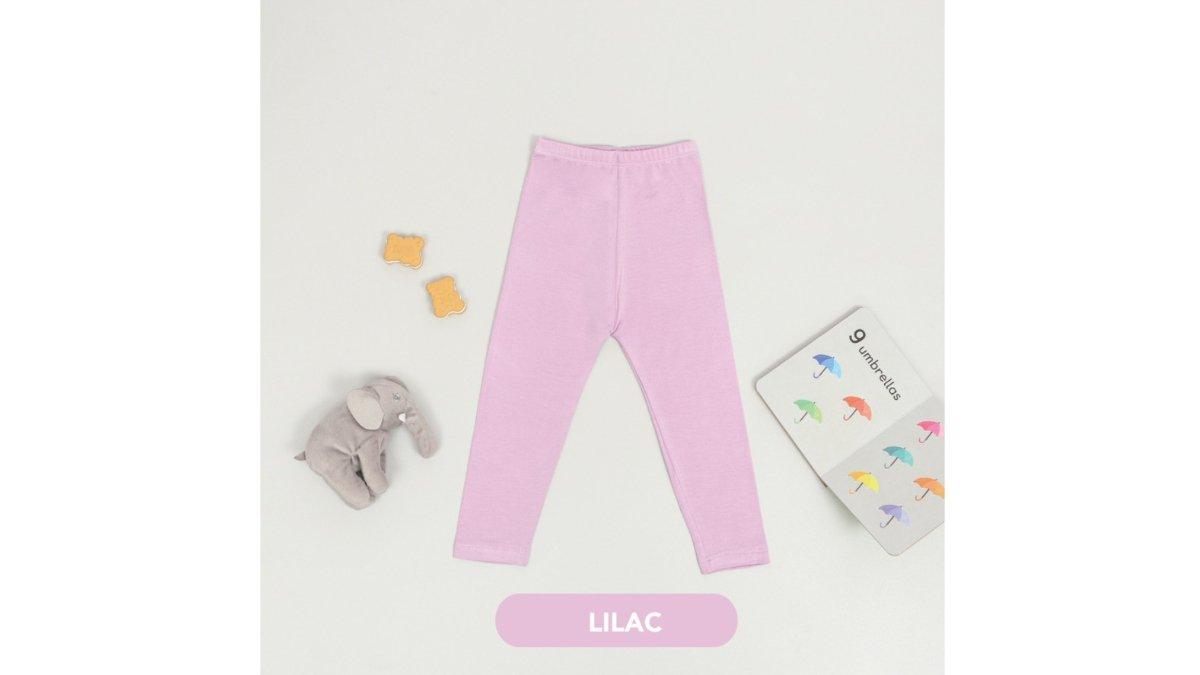 Mooi Celana Legging Anak Polos Kids Leging Anak Perempuan Usia 3 - 5 Tahun