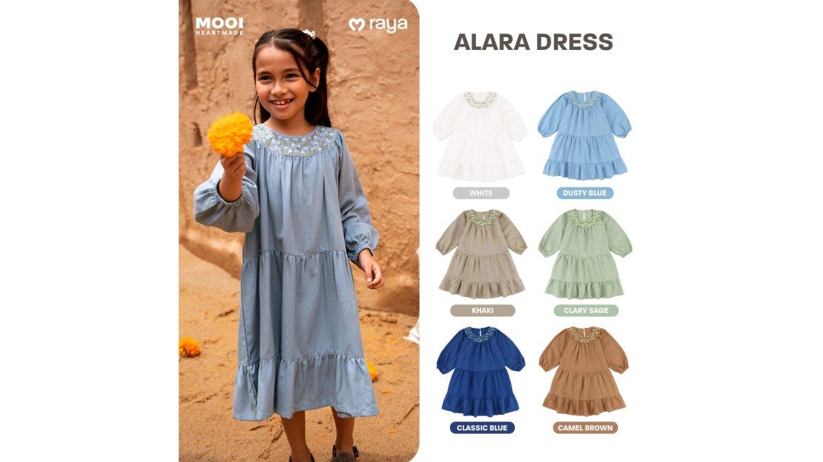Mooi Dress Anak Gamis Anak Perempuan Raya Collection Alara Dress